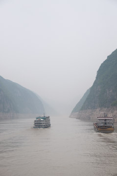 Along the Yangtze river